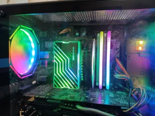 PC Gamer Intel i5 Negro con RGB