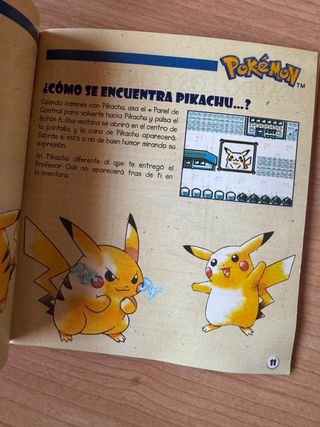 Pokémon Amarillo | Trainer’s Guide | Game Boy