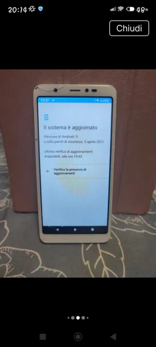 Wiko Y60 Bianco