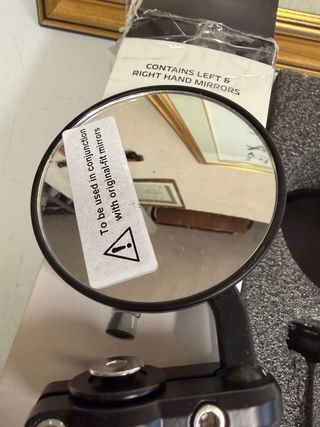 Coppia specchietti custom moto cafe race