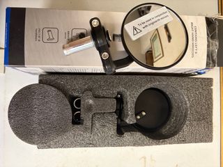 Coppia specchietti custom moto cafe race