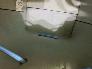 Bolso Calvin Klein charol azul cielo