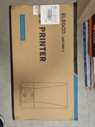 Impresora 3D Elegoo Saturn 2 Negra/Roja