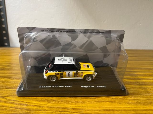 LEER DESCRIPCIÓN renault 5 turbo ragnotti 1/43