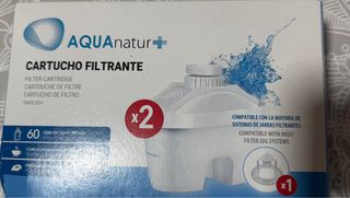 Pack 2 Cartuchos Filtrantes AquaNatur+