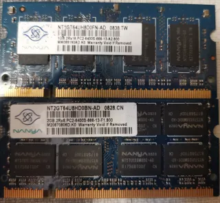 Lotto portatile: CPU, HDD, RAM, DVD...