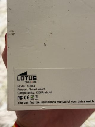 Reloj Lotus Smart Watch Negro