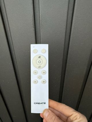 Ventilador de techo madera