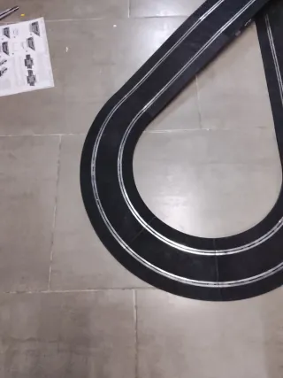 Circuito Scalextric C3 Pista Negra Antigua