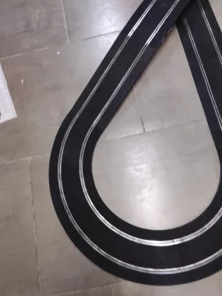 Circuito Scalextric C3 Pista Negra Antigua