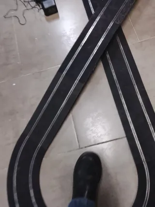 Circuito Scalextric C3 Pista Negra Antigua
