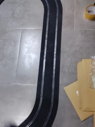 Circuito Scalextric C3 Pista Negra Antigua