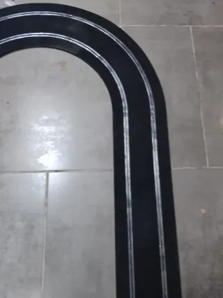 Circuito Scalextric C3 Pista Negra Antigua