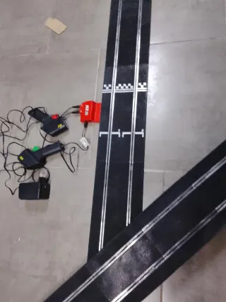 Circuito Scalextric C3 Pista Negra Antigua