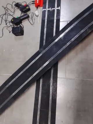 Circuito Scalextric C3 Pista Negra Antigua