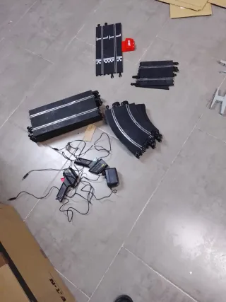 Circuito Scalextric C3 Pista Negra Antigua