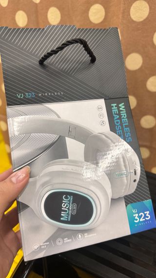 Cascos Inalámbricos VJ 323 Blancos