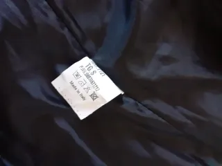 Cappotto donna pelliccia nero taglia S