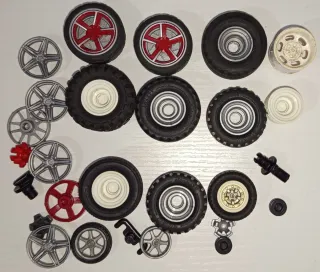 Set di Ruote e Pezzi Playmobil