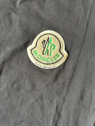 T-shirt Moncler Palm Angels nera