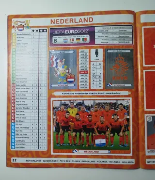 Álbum Euro 2016 France - Panini - Incompleto