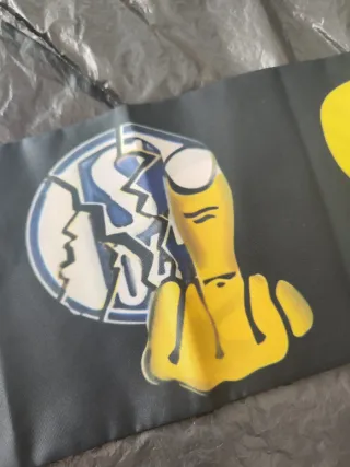 Bufanda fútbol Ultras Dortmund Anti Schalke