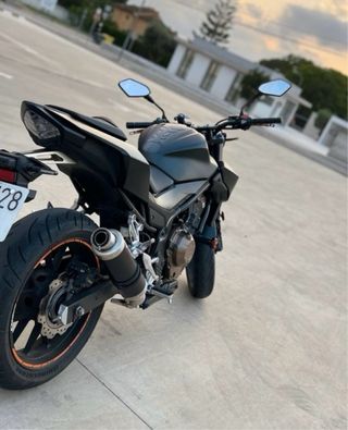 Honda CB 500 F Negra