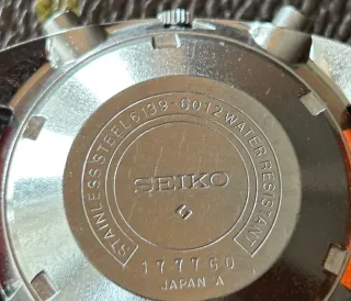 Seiko Bruce Lee Cronógrafo Automático