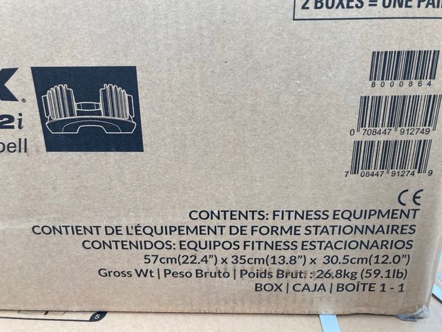 Mancuernas Ajustables Bowflex SelectTech 552i