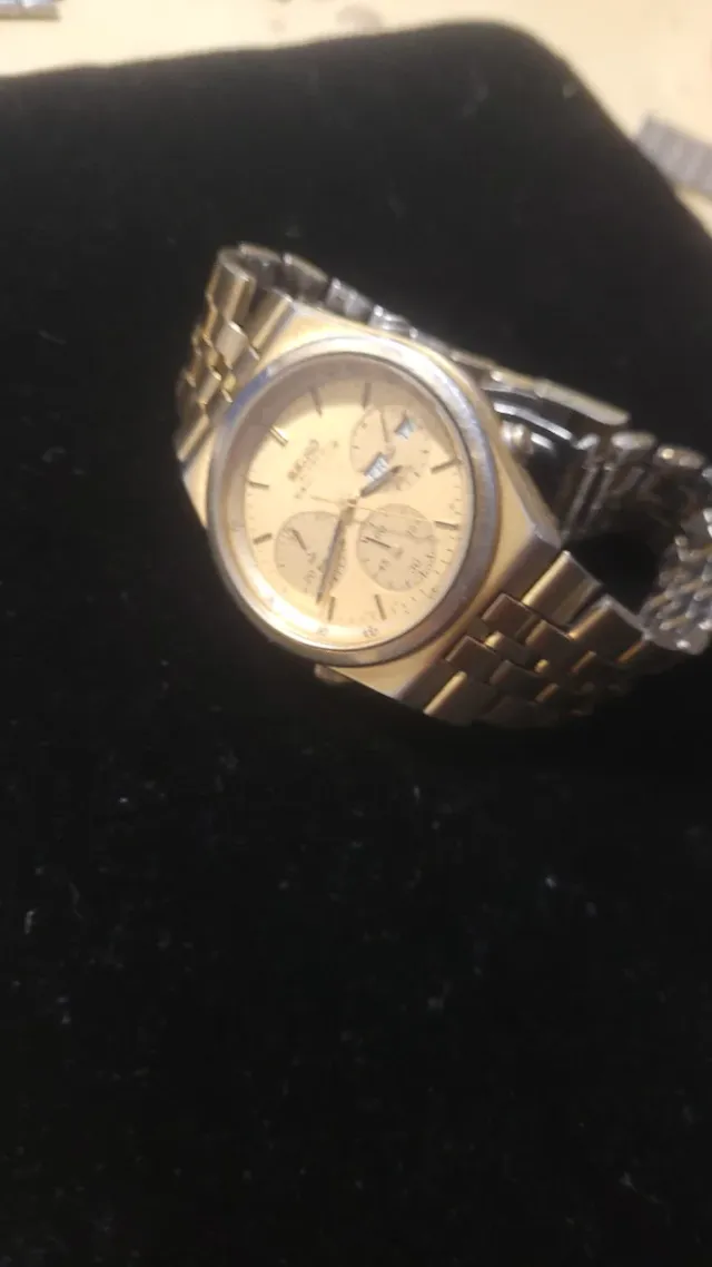 Reloj Seiko Quartz 7a38 Chronograph Vintage