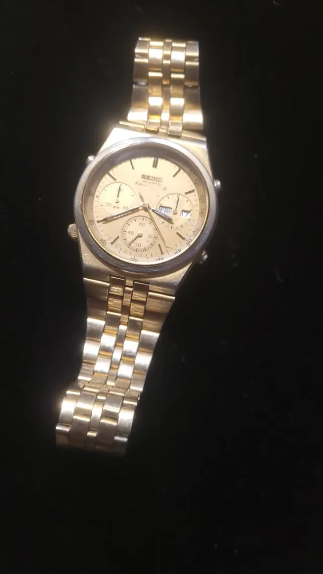 Reloj Seiko Quartz 7a38 Chronograph Vintage