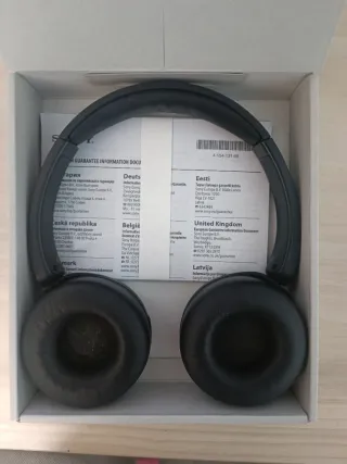 Auriculares Sony WH-CH520 Inalámbricos Negros