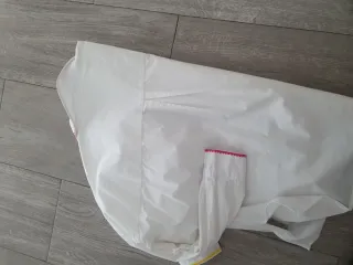 Camisa Uterqüe Mujer Multicolor Blanca