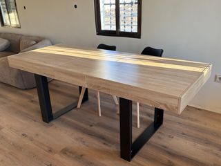Mesa extensible madera