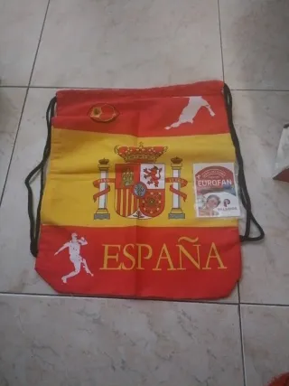 ESPAÑA A POR TODAS Mochila  + Tarjeta Pintacar