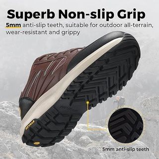 FitVille Zapatos Senderismo Anchos Impermeables