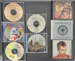 Lote CDs Varios: Juan Luis Guerra, Gabinete Caliga