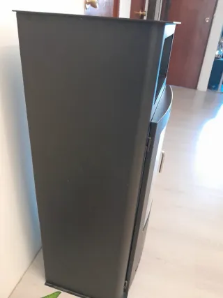 Estufa Chimenea Bioetanol Purline Negra