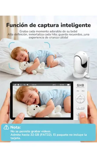 Monitor Bebé GHB ABM780 7 1080P HD