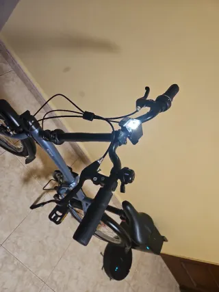 Bicicleta plegable Btwin - 6 velocidades