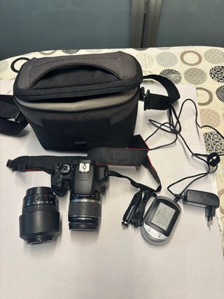 Canon EOS 1000D Cámara Digital Negra