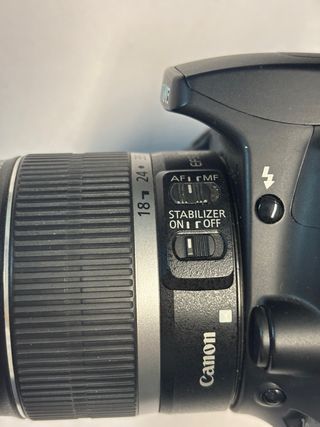 Canon EOS 1000D Cámara Digital Negra