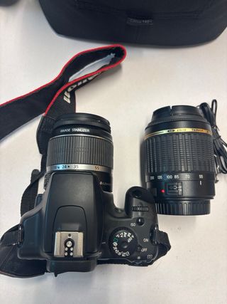 Canon EOS 1000D Cámara Digital Negra