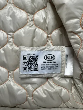 Parajumpers Bomber Jacket (Padded Satin) Sample, L