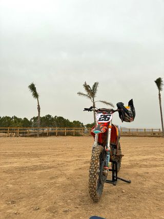 KTM EXC 125 Naranja/Roja