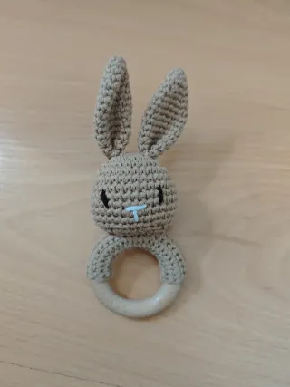 Sonajero crochet bebé