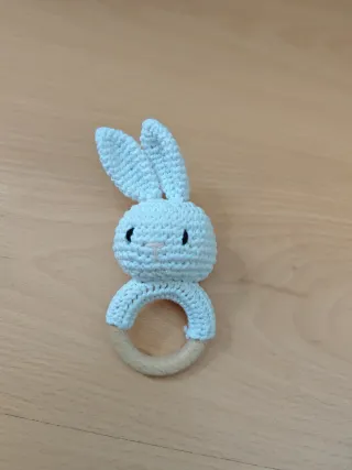 Sonajero crochet bebé