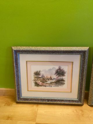 Juego de 2 cuadros decorativos