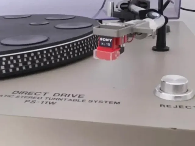 Tocadiscos Sony PS-11W Direct Drive Automático