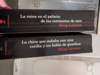 3 libros de Stieg Lasson
